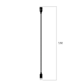 Pikkukuva 2 / 2: 1m C-tyypin latauskaapeli Garmin-kellolle Black