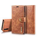 Pikkukuva 1 / 2: DG.MING Huawei P20 2-in-1 Wallet kotelot - Ruskea Brown