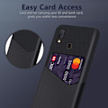 Miniatyrbillede 2 af 2: Bofink Samsung Galaxy A20e Card cover - Sort Black