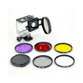 Miniatyrbillede 1 af 2: GoPro Hero 5 linse-kit - 6 farvede filtre Multicolor