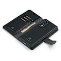 Miniatyrbillede 2 af 2: DG.Ming OnePlus Nord 2 5G 2-in-1 Pung Etui - Sort Black