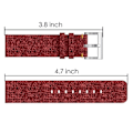 Pikkukuva 2 / 2: Fitbit Versa nylonkangaskellonauha - Punainen Red