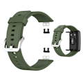 Miniatyrbild 1 av 2: Huawei Watch Fit silicone watch band - Green Grön