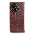 Pikkukuva 2 / 6: Aito nahkakotelo magneettisuljuksella OnePlus 11R / OnePlus Ace 2 - Ruskea Brown
