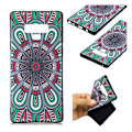 Miniatyrbillede 1 af 2: Samsung Galaxy Note9 mobiletui i silikone med  præget mønster - Abstrakt flora Multicolor