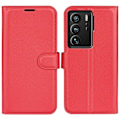 Pikkukuva 1 / 6: Classic ZTE Axon 40 Ultra Läppäkotelo - Punainen Red