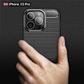 Pikkukuva 2 / 2: Carbon Flex Suojakotelo iPhone 13 Pro - Musta Black