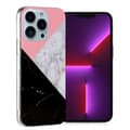 Pikkukuva 1 / 2: Marble iPhone 13 Pro Suojakotelo - Three Color Splicing Multicolor