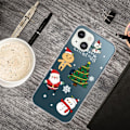 Miniatyrbild 2 av 3: Julfodral till iPhone 14 - Tecknad Jul multifärg