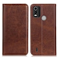 Pikkukuva 1 / 2: Nokia C21 Plus lompakkokotelo, aitoa nahkaa - Kahvi Brown