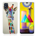Pikkukuva 1 / 2: Deco Samsung Galaxy M31 kuoret - Kirahvi Multicolor