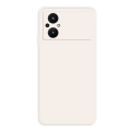 Miniatyrbild 1 av 4: Avfasat gummerat skydd mot dropp för Xiaomi Poco M5 - Beige Vit