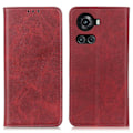 Pikkukuva 1 / 2: OnePlus 10R / OnePlus Ace lompakkokotelo, aitoa nahkaa - Punainen Red