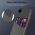 Pikkukuva 2 / 2: Bofink iPhone 11 Pro Max Card Kuoret - Harmaa Silver grey