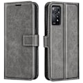 Miniatyrbillede 1 af 2: Xiaomi Redmi Note 11S 5G / Xiaomi Redmi Note 11 Pro læderetui med pung - Sølv/Grå Silver grey