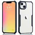 Miniatyrbillede 1 af 2: XUNDD iPhone 13 6,1 tommer Ridsefast anti-fald Præcise udskæringer Blødt telefon cover Akryl og fleksibel airbag Faldsikkert etui - Sort Black