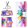 Pikkukuva 2 / 2: Wonderland Samsung Galaxy A73 flip kuoret - Auringonkukka Multicolor
