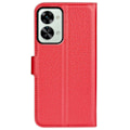 Miniatyrbillede 2 af 2: Klassisk OnePlus Nord 2T flip etui - Rød Red