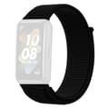 Huawei Band 7 klockarmband i nylon - Mörk Svart Svart