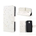 Miniatyrbillede 1 af 2: Samsung Galaxy J7 (2017) Smuk læder etui - Hvid White