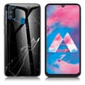 Fantasy Marble Samsung Galaxy M30s kuoret - Musta Black