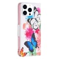 Pikkukuva 2 / 2: Wonderland iPhone 16 Pro flip kuoret - Kaksi Perhosta Multicolor