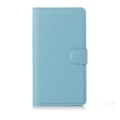 Miniatyrbillede 1 af 2: Jensen læder-etui med stander og kortholder til Microsoft Lumia 950 XL - Blå Blue