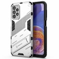 Miniatyrbillede 1 af 2: Stødsikkert hybridcover til Samsung Galaxy A23 - Sølv/Grå Silver grey