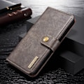 Miniatyrbillede 2 af 2: DG.MING Huawei P30 Lite 2-in-1 Wallet etui - Grå Silver grey