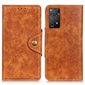 Miniatyrbillede 1 af 2: Alpha Xiaomi Redmi Note 11S 5G / Xiaomi Redmi Note 11 Pro læder flip etui - Brun Brown