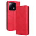 Miniatyrbillede 2 af 2: Bofink Vintage Xiaomi 13 Pro Læder Etui - Rød Red