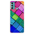 Pikkukuva 1 / 2: Deco Motorola Moto G60 Suojakotelo - Colorful Block Multicolor