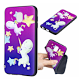 Miniatyrbillede 1 af 2: Samsung Galaxy J4 (2018) ophøjet mønster etui - Enhjørning og Stjerne Multicolor