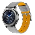 Amazfit GTR 47mm klockarmband i koskinn - Grå Silvergrå