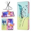 Miniatyrbillede 2 af 2: Wonderland Samsung Galaxy A73 flip etui - Fjer Og Fugle Multicolor