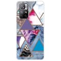 Pikkukuva 1 / 2: Marble design Xiaomi Redmi Note 11 Pro Plus 5G kotelot - Kolmio Kuviot Marmori Multicolor