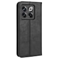Miniatyrbild 2 av 2: Bofink Vintage läder OnePlus Ace Pro / OnePlus 10T fodral - Svart Svart