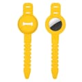 Pikkukuva 1 / 2: AirTags bone shapre design silikonisuojus - Keltainen Yellow