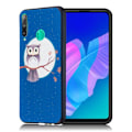 Miniatyrbillede 1 af 2: Imagine Huawei P40 Lite E Cover - Ugle og Måne Multicolor