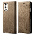 Pikkukuva 1 / 2: Jeans OnePlus 9 Pro flip case - Khaki Brown