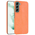 Miniatyrbillede 1 af 2: Croco Etui Samsung Galaxy S22 - Orange Orange