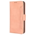 Miniatyrbillede 3 af 6: Stilfuldt Læder Etui med Pung til Xiaomi Poco M4 5G - Lyserød Pink