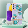 Miniatyrbillede 2 af 2: Supertyndt og slidstærkt softcover til Samsung Galaxy A72 5G - Blå Rose Blue