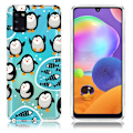 Pikkukuva 1 / 2: Deco Samsung Galaxy A31 kuoret - Pingviini Multicolor
