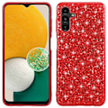 Pikkukuva 1 / 2: Glitter Samsung Galaxy A13 5G kotelot - Punainen Red