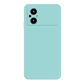 Miniatyrbild 1 av 2: Avfasat gummerat skydd mot dropp för Xiaomi Poco M5 - Cyan Grön