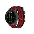 Pikkukuva 1 / 2: Garmin Forerunner 255 nylonkellon hihna - Musta / Punainen / Musta / Punainen / Musta Multicolor