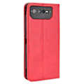 Pikkukuva 2 / 2: Bofink Vintage ASUS Rog Phone 6 / 6 Pro Nahkakotelo - Punainen Red