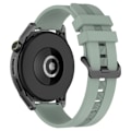 Miniatyrbild 1 av 4: 20 mm universal klockarmband i texturerat silikon - Grön Grön