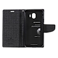 Pikkukuva 2 / 2: MERCURY GOOSPERY Samsung Galaxy J4 (2018) nahkainen flip suojakotelo - Ruskea Brown